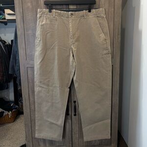 Carbon2Cobalt A Cut Above Khaki Pants Men’s 36x27 Cotton Canvas Casual Classic